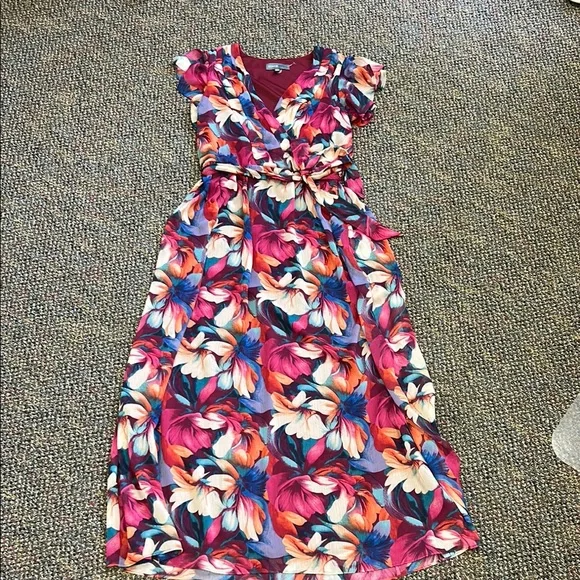 NWOT Donna Ricco Maxi Dress Sz 10 - Picture 3 of 10
